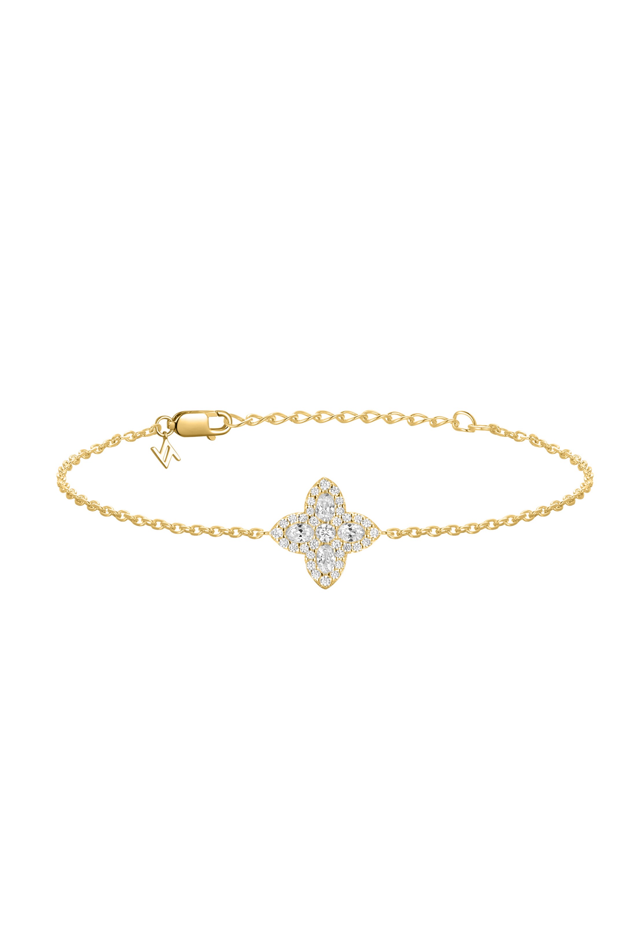 Nana Kay Bracelet 'Pretty Petals' in Yellow: front
