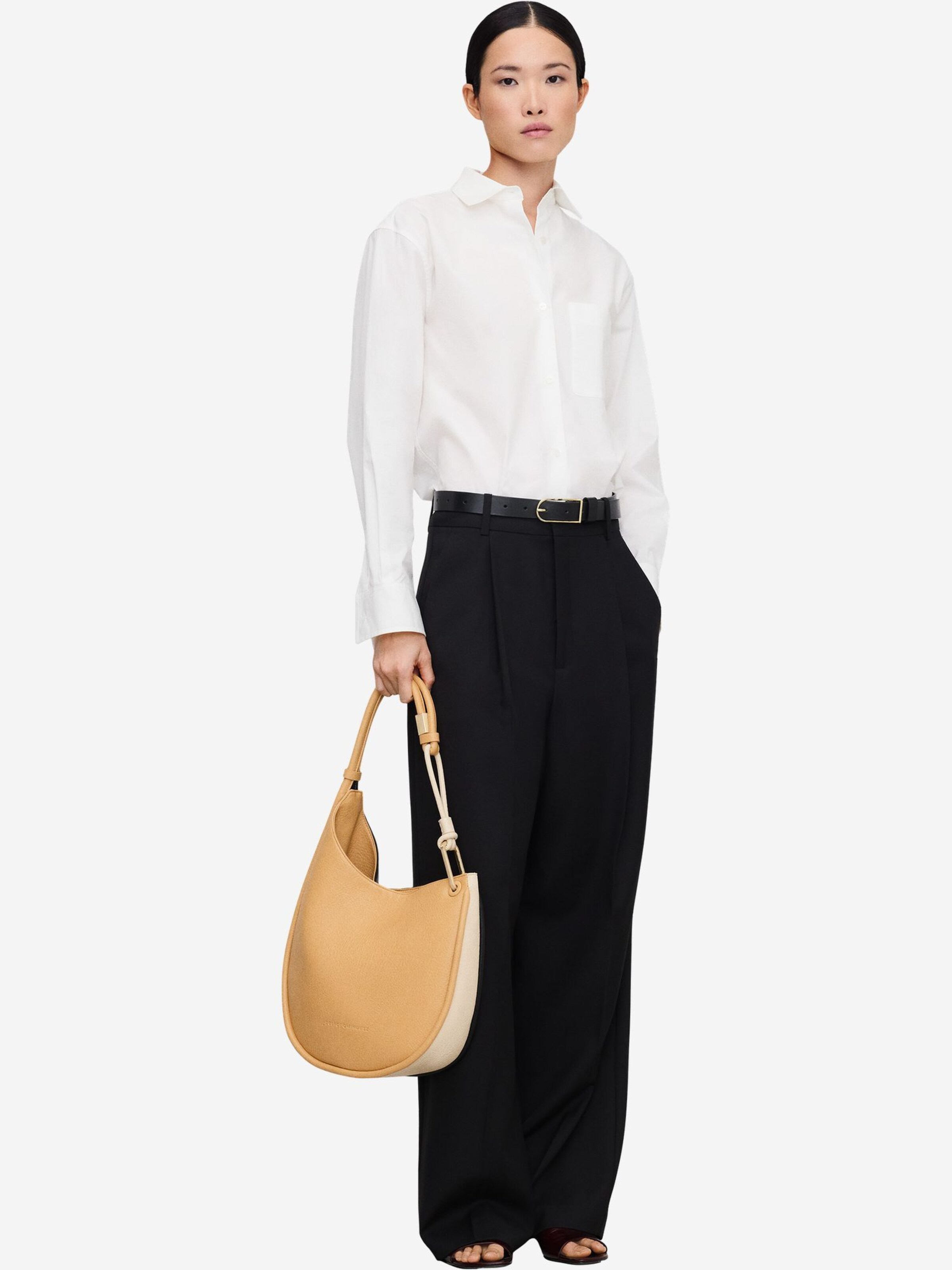 Adolfo DominguezTorba preko ramena - bež boja