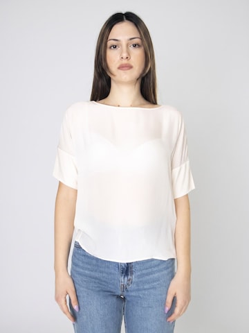 Chemisier Alessia Santi en beige : devant