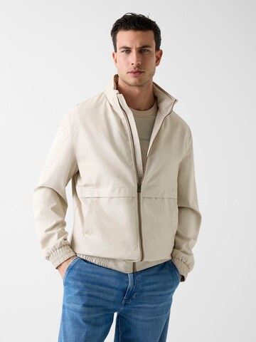 GUESS Between-Season Jacket in Beige: front