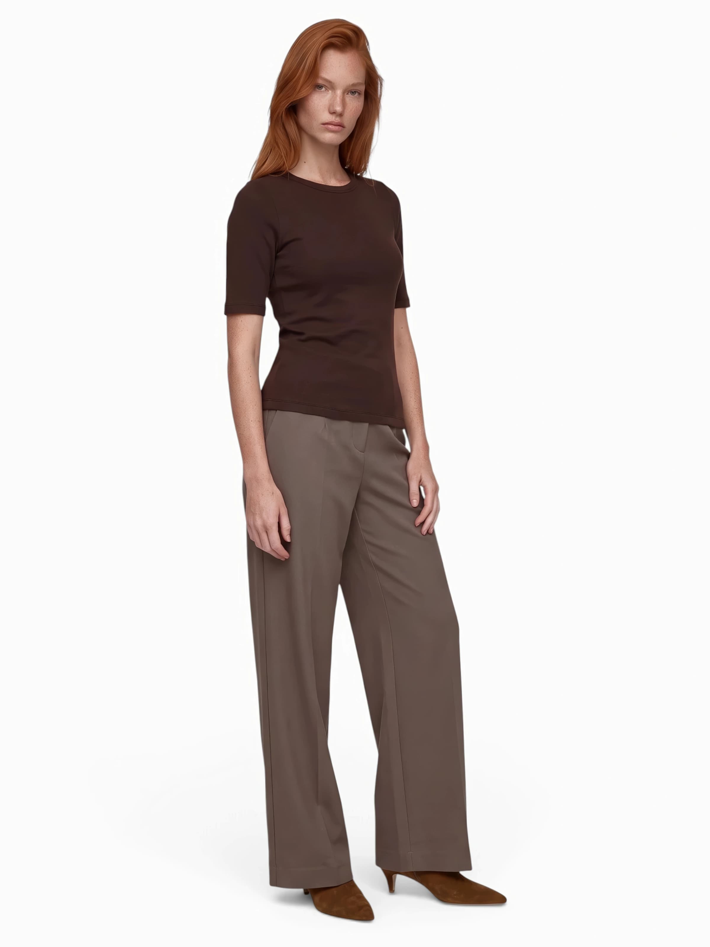 CULTURE Shirt 'CUjuliet' in Brown