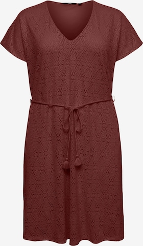 Abito 'MAYA' di Vero Moda Curve in marrone: frontale