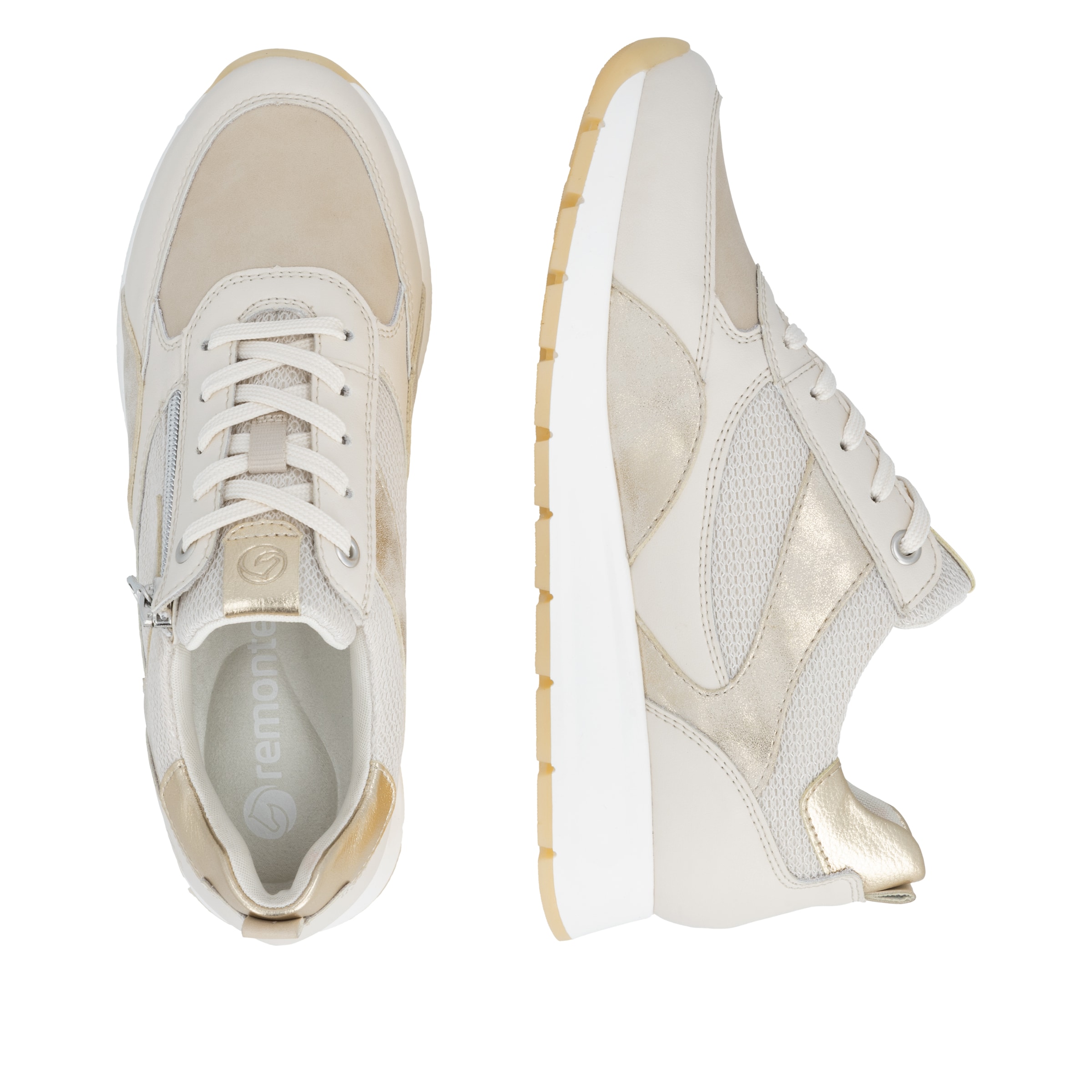 Baskets basses REMONTE en beige