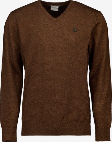 No Excess Sweater in Brown: front