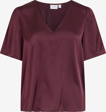 Camicia da donna 'VIEnna Ravenna' di VILA in rosso: frontale