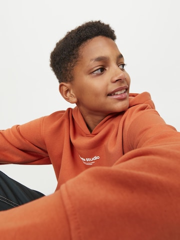 Jack & Jones Junior Sweatshirt ' Vesterbro' in Oranje
