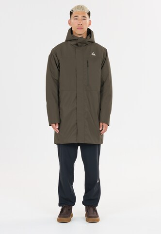 SOS Winter Jacket 'Trikora' in Brown