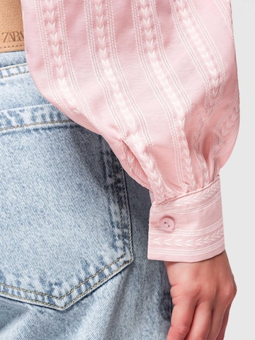 Ombre Bluse‌‌‌‌ in Pink