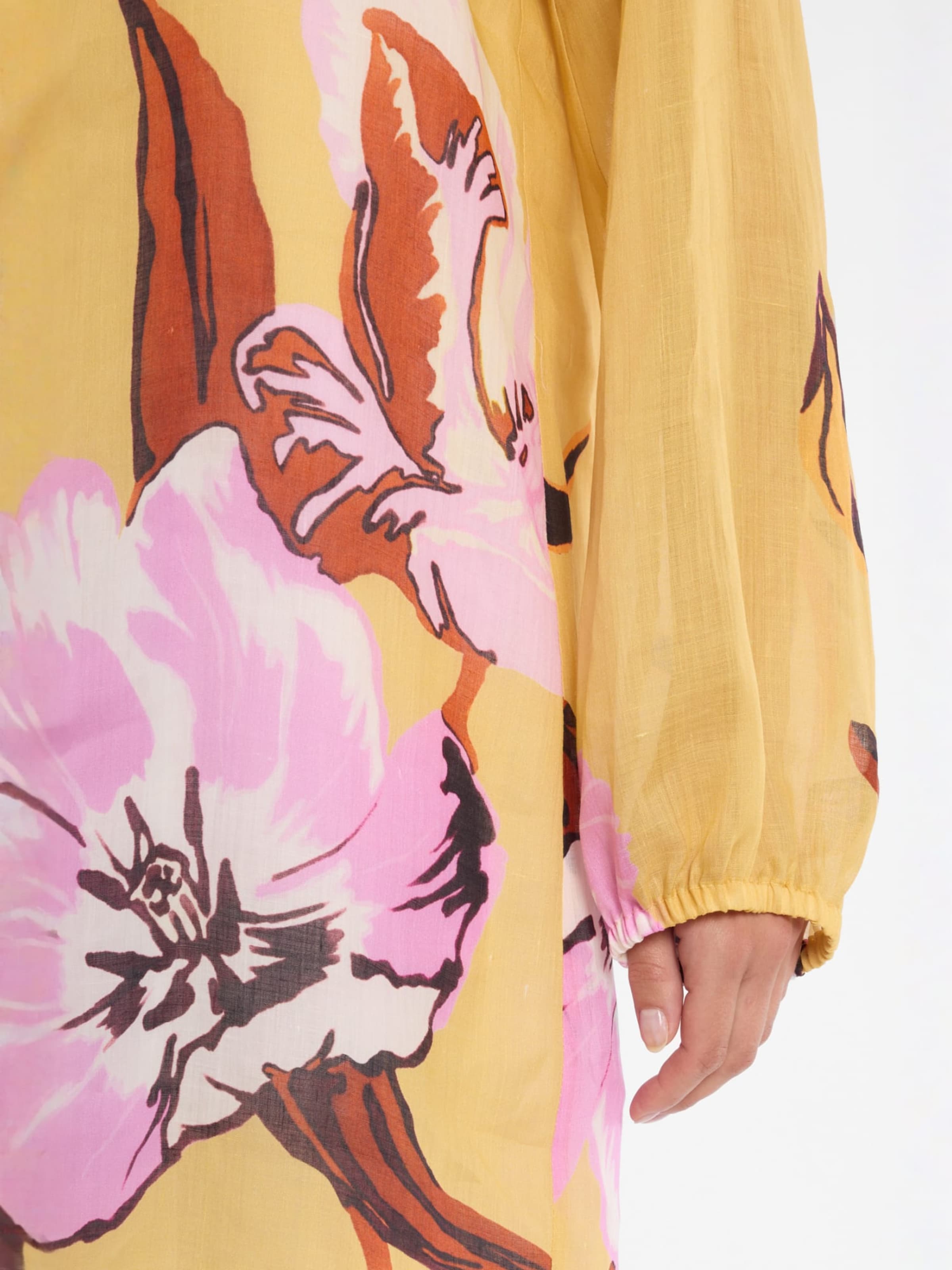 Robe Ana Alcazar en mélange de couleurs