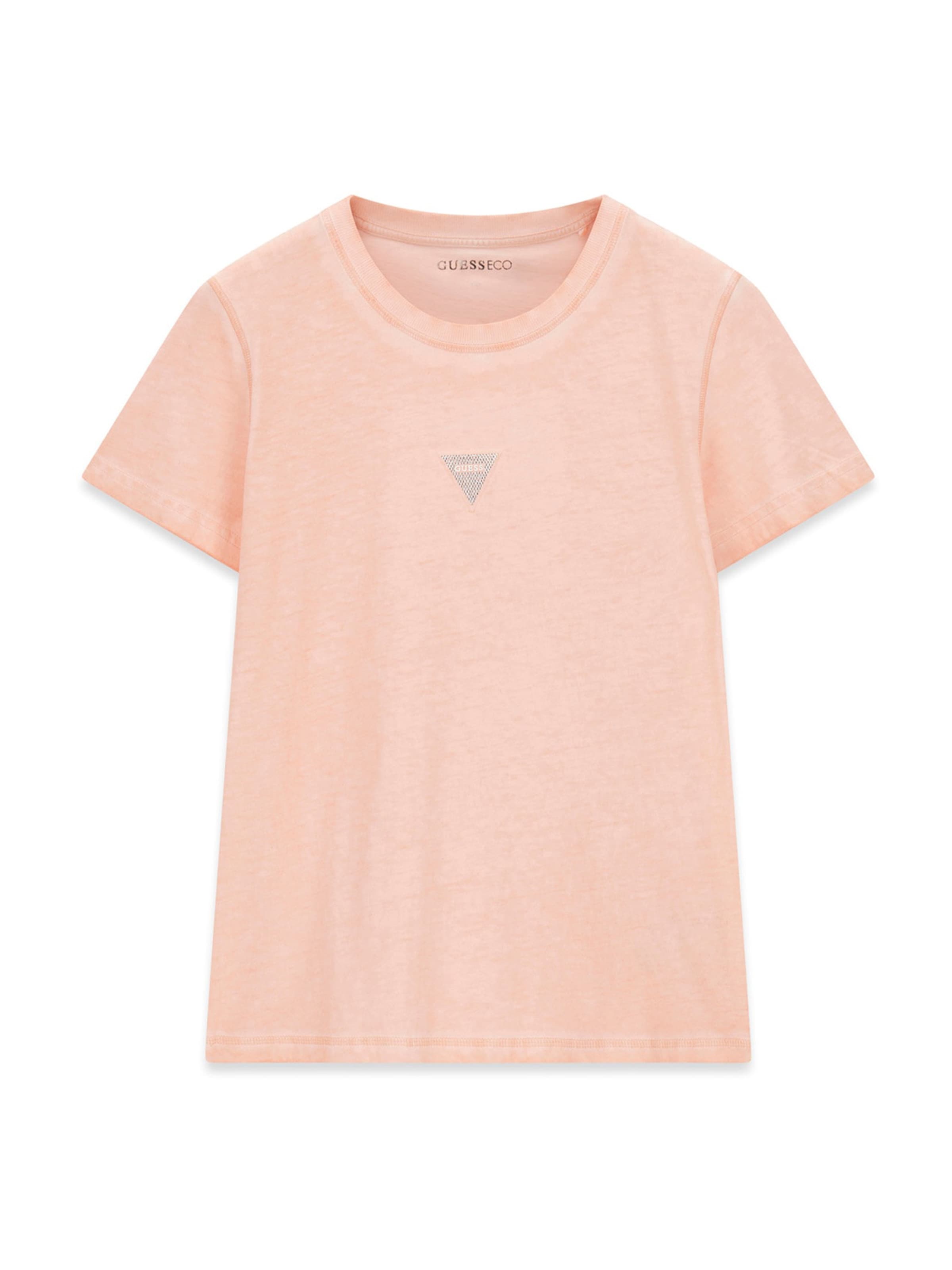 GUESS Tričko – pink: přední strana