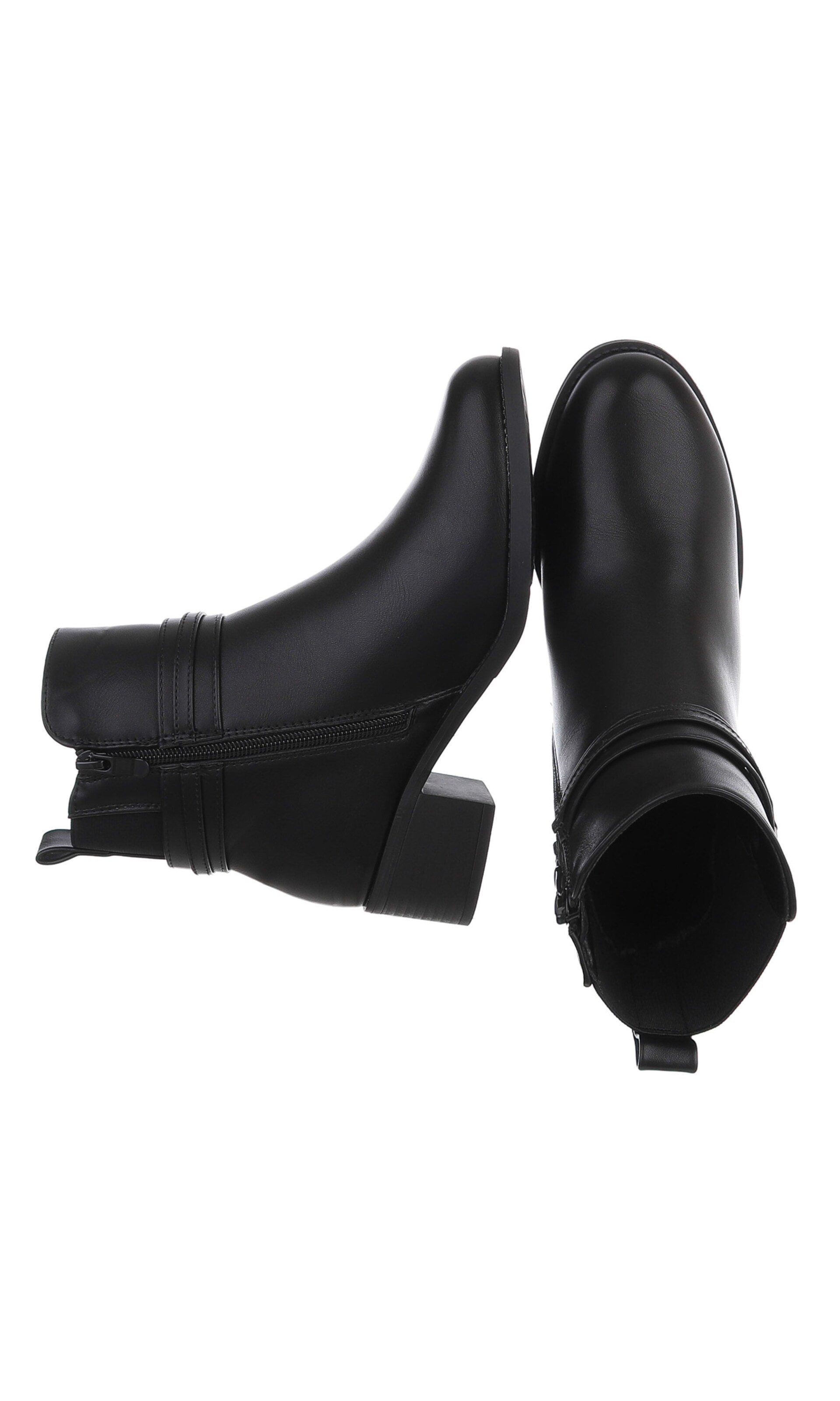 Ital-Design Stiefelette in Schwarz