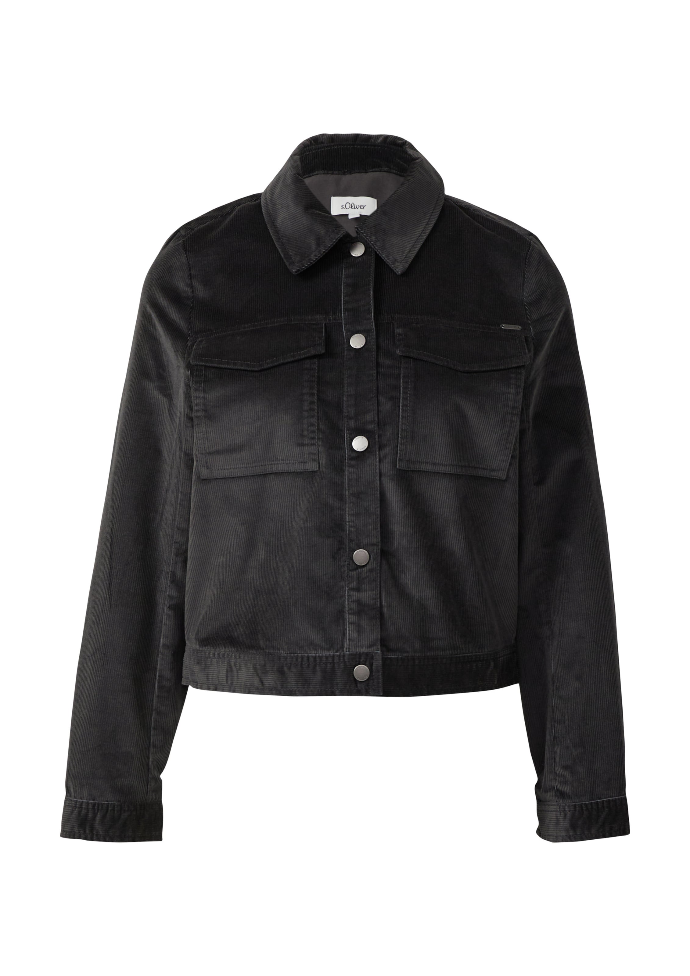 s.Oliver Prechodná bunda - Sivá: predná strana