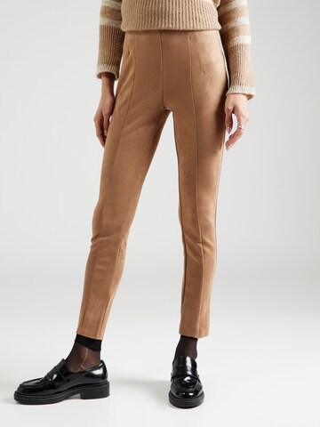 ZABAIONE Regular Leggings 'Harrieta' i beige: framsida