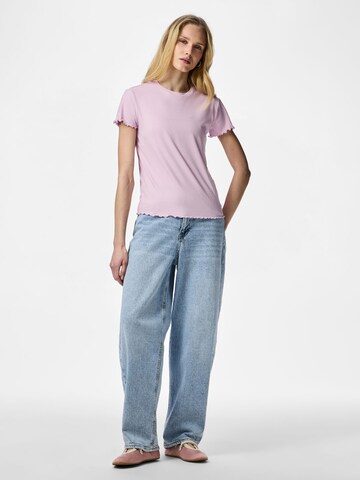 Maglietta 'Nicca' di PIECES in rosa