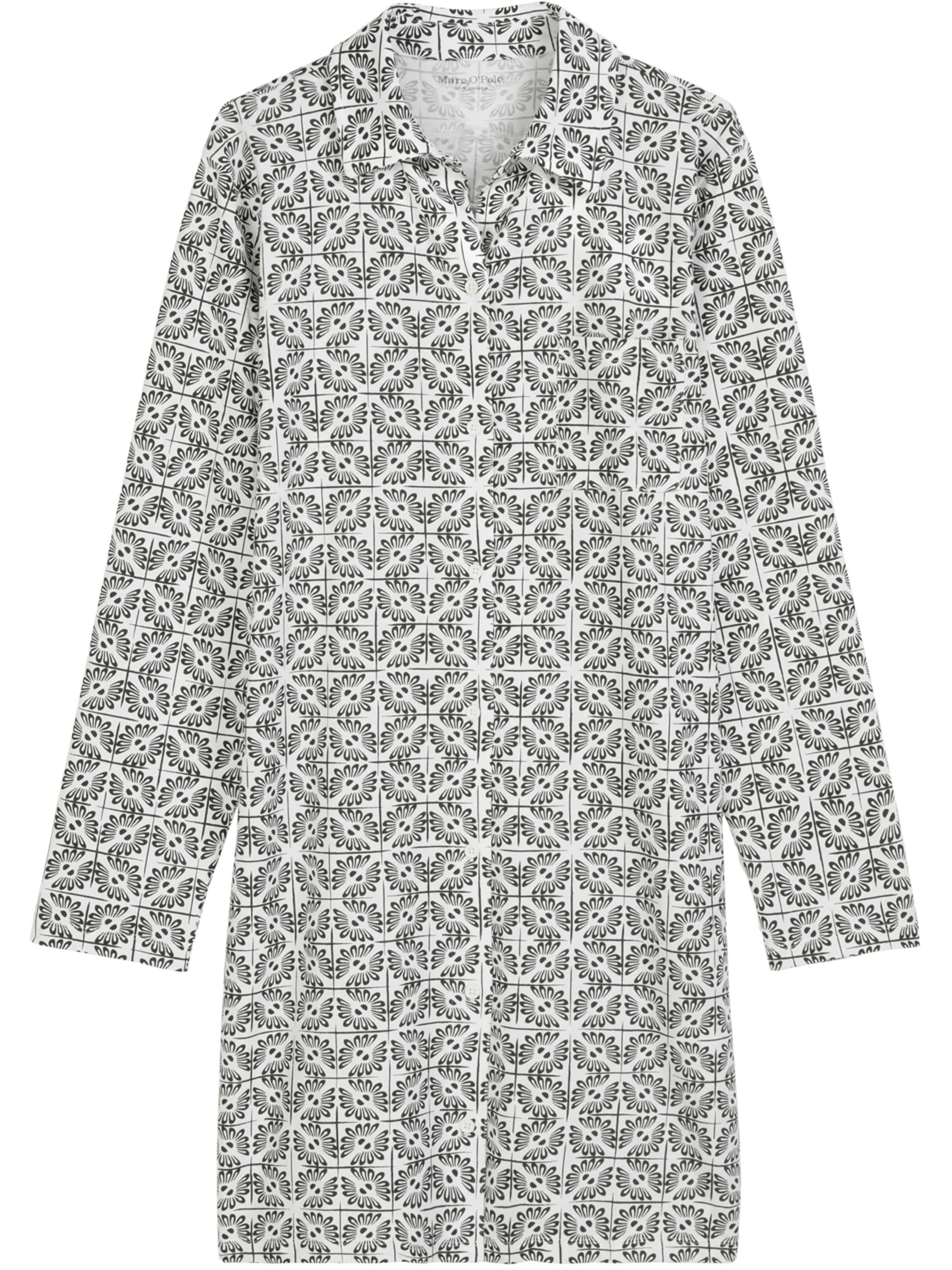 Marc O'Polo Slaapshirt ' Mix N Match Cotton Jersey ' in Grijs: voorkant