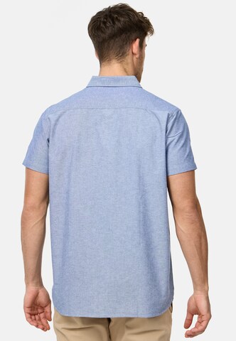 Coupe regular Chemise 'Kenner' INDICODE JEANS en bleu