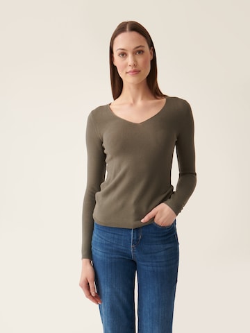 TATUUM Sweater in Green: front