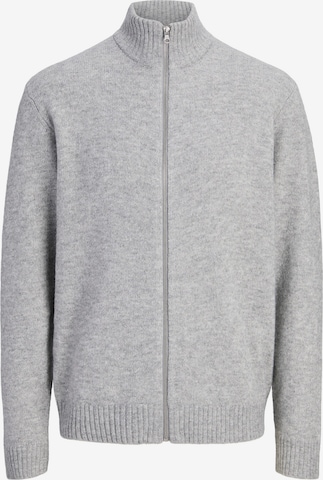 Jack & Jones Plus - Cárdigan 'JJSoho Ollie PLS' en gris: frente
