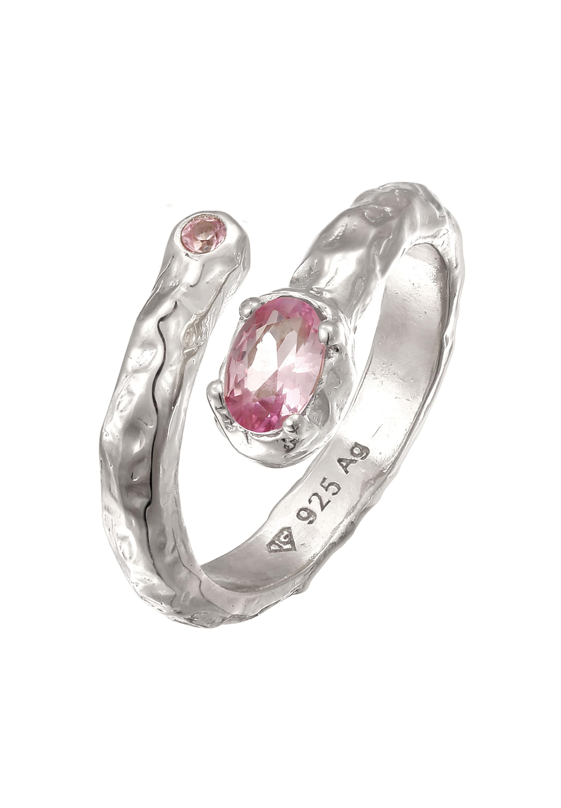 Haze&Glory Ring in Silver: front