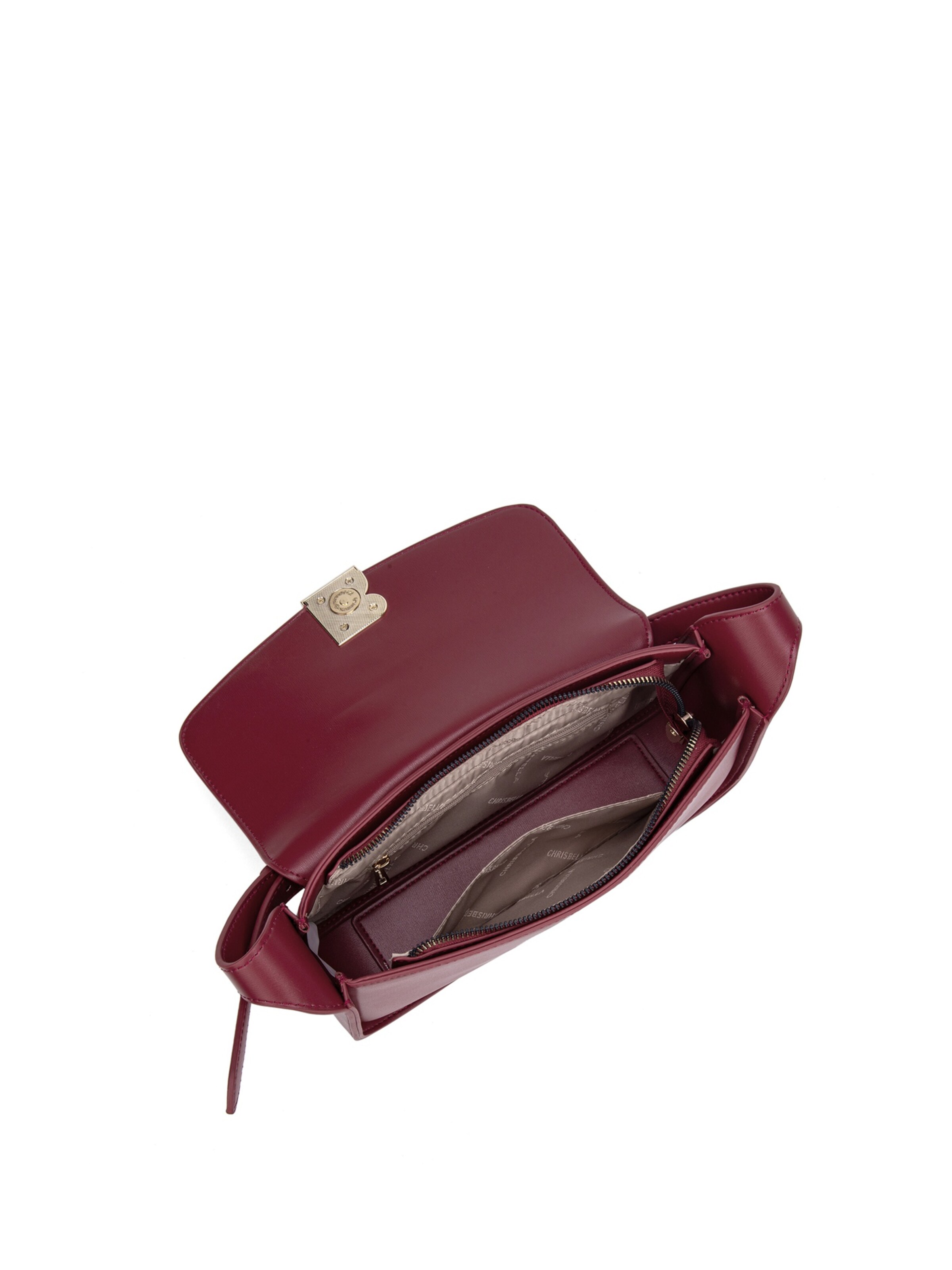 Borsa a tracolla di Chrisbella in rosso