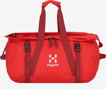 Borsa da viaggio 'Cargo 60' di Haglöfs in rosso: frontale
