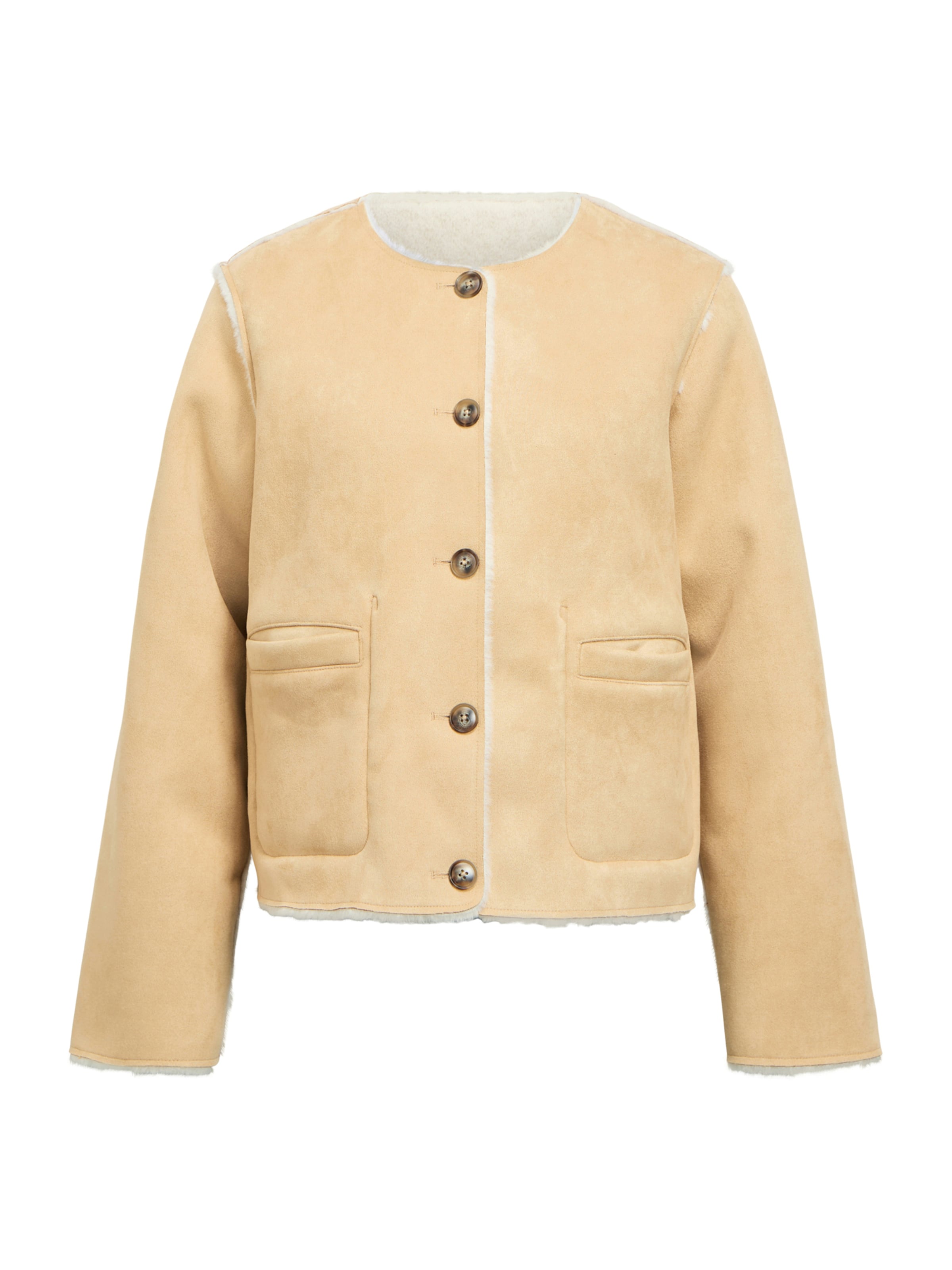 OBJECT Преходно яке 'OBJCula' в бежово: отпред