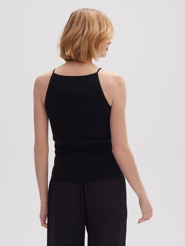 OPUS Knitted Top 'Polusi' in Black