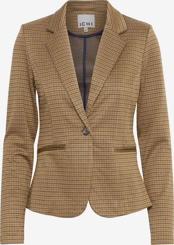 Blazer ICHI en marron : devant