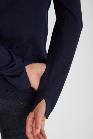 PULZ Jeans Pullover 'SARA' in Blau