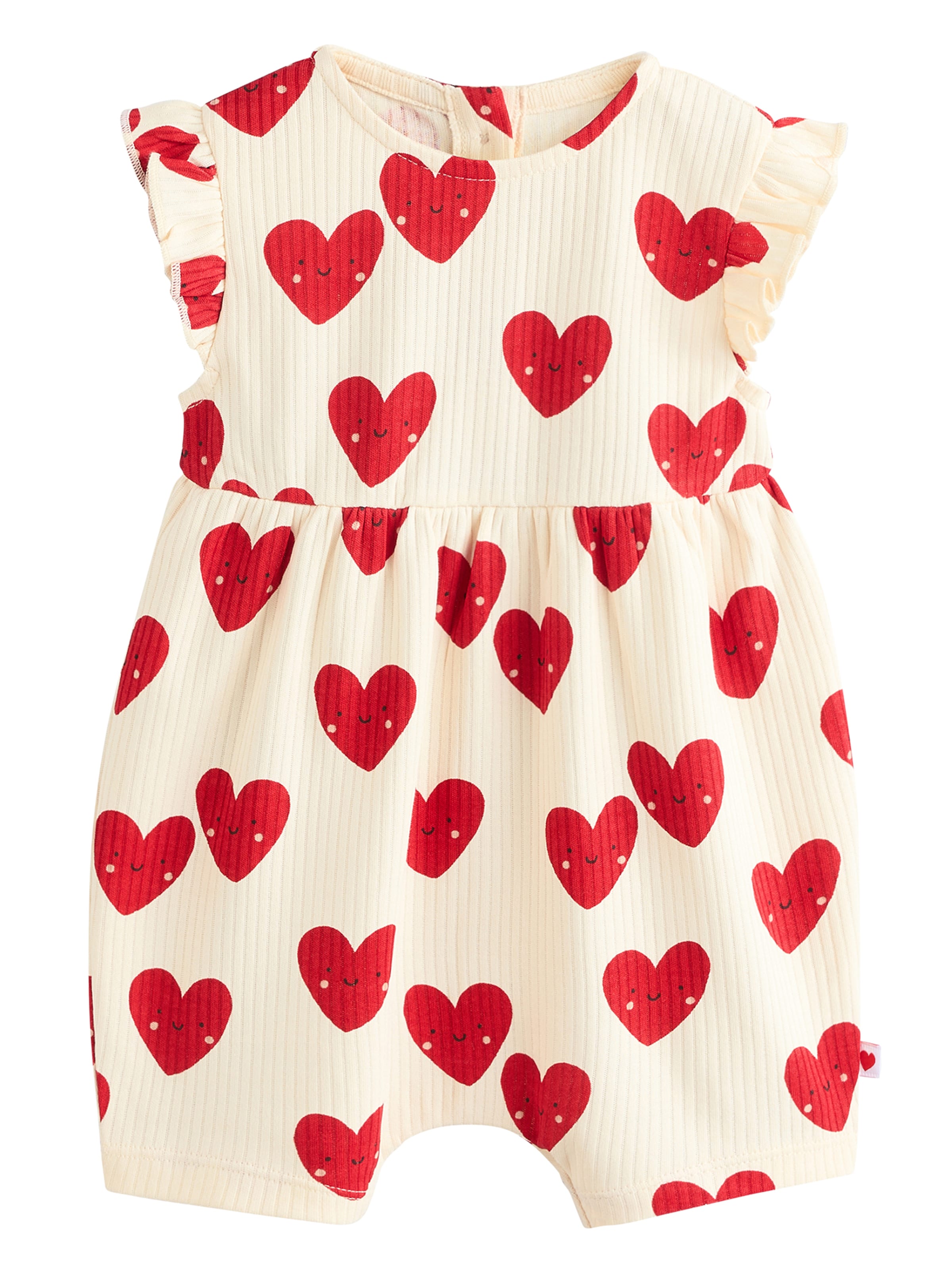 sarkans Next Kombinezons: no priekšpuses