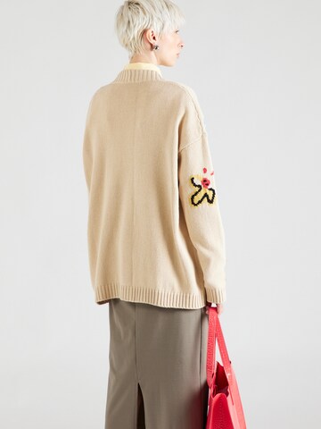 Weekend Max Mara Knit Cardigan 'ESTASI' in Beige