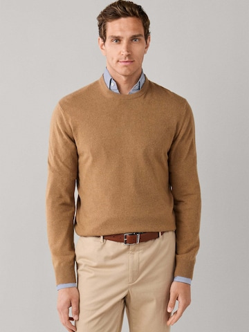 Pullover di Hackett London in beige: frontale