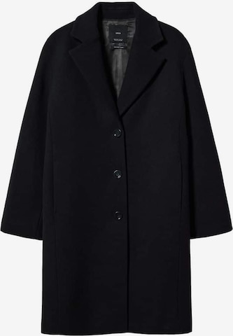 Manteau mi-saison MANGO en noir : devant