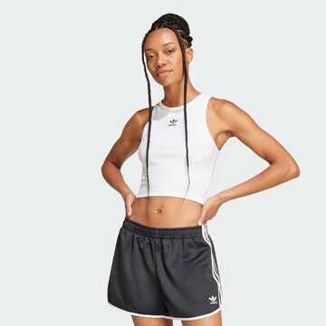 ADIDAS ORIGINALS Top 'Essentials' in White: front