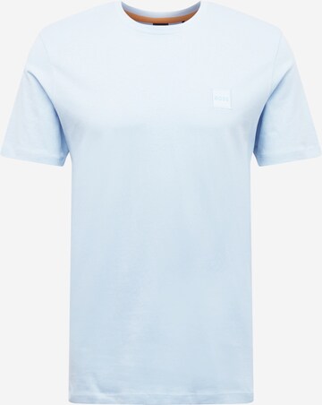 T-Shirt 'Tales 1' BOSS en bleu : devant