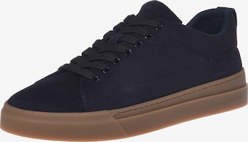 Baskets basses BALDININI en bleu : devant