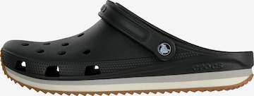 juoda Crocs Šlepetės 'Classic Retro': priekis