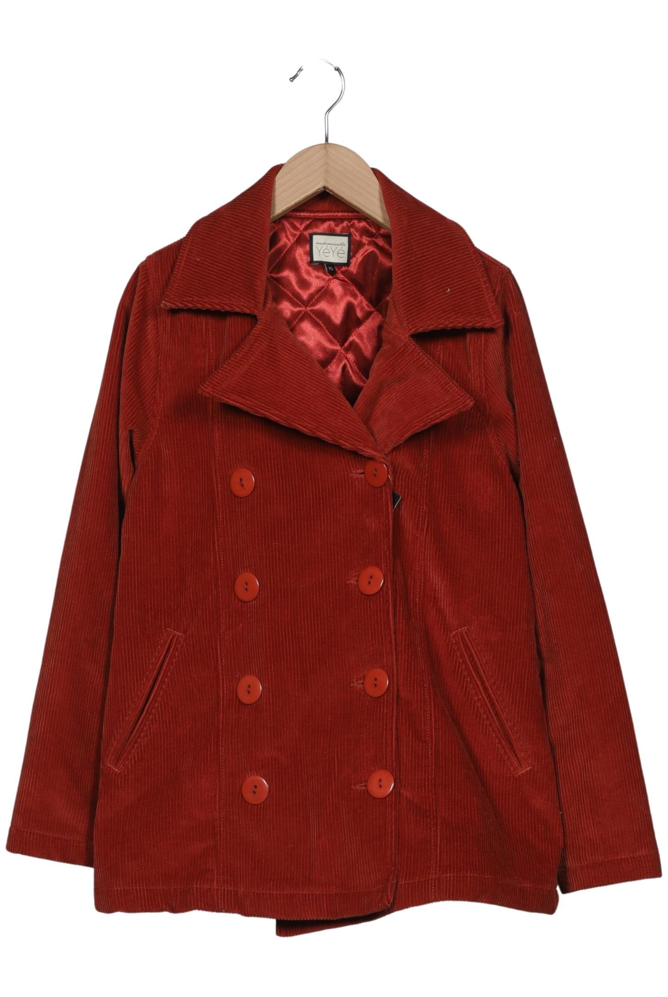 Mademoiselle YéYé Jacke XS in Rot: Vorderseite