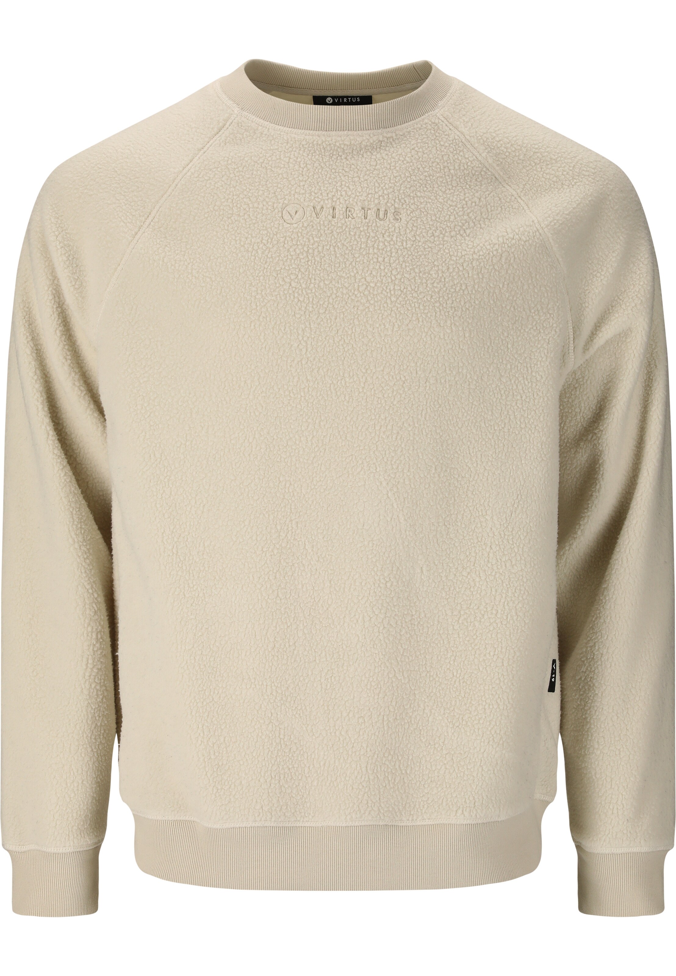 Virtus Sweatshirt 'Cade' in Beige: Vorderseite