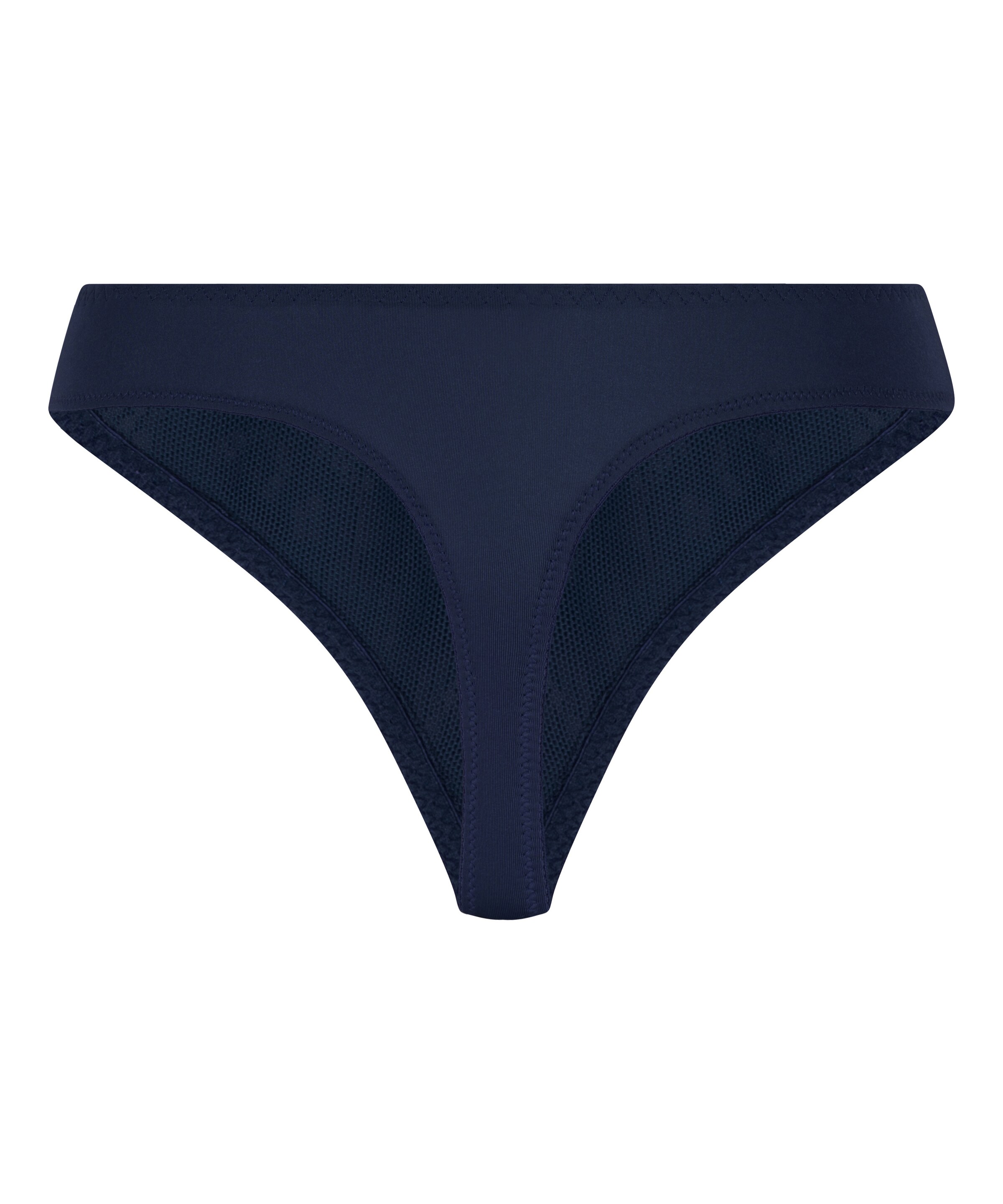 Hunkemöller String 'Marine' in Blau