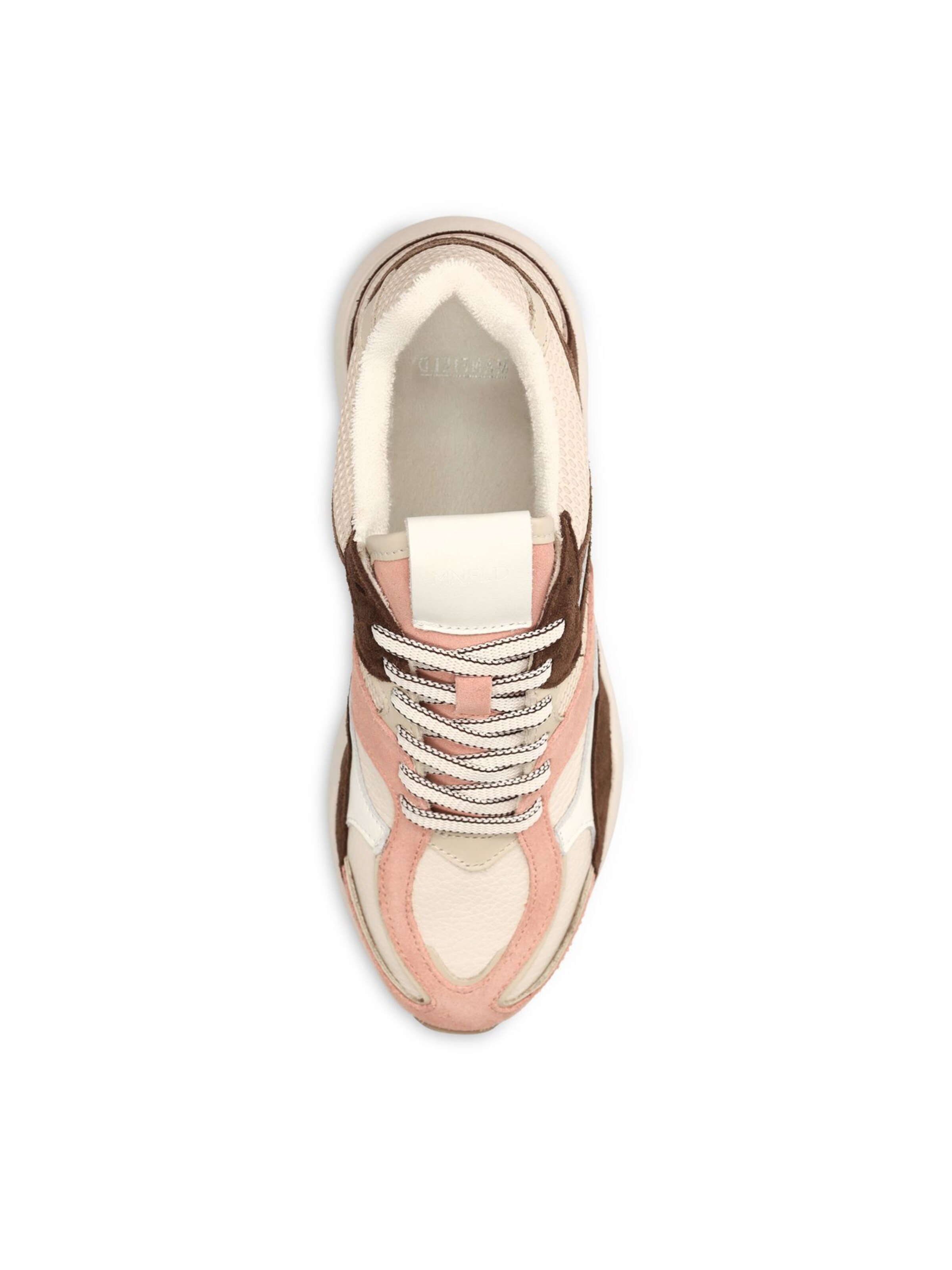 Baskets basses MANFIELD en rose