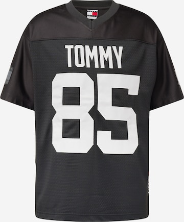 Tommy Jeans T-Shirt 'ARCHIVE FOOTBALL' in Schwarz: predná strana