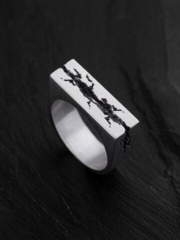 REYTEL Ring 'FRACTURE'‌‌‌‌‌‌‌‌ in Silber