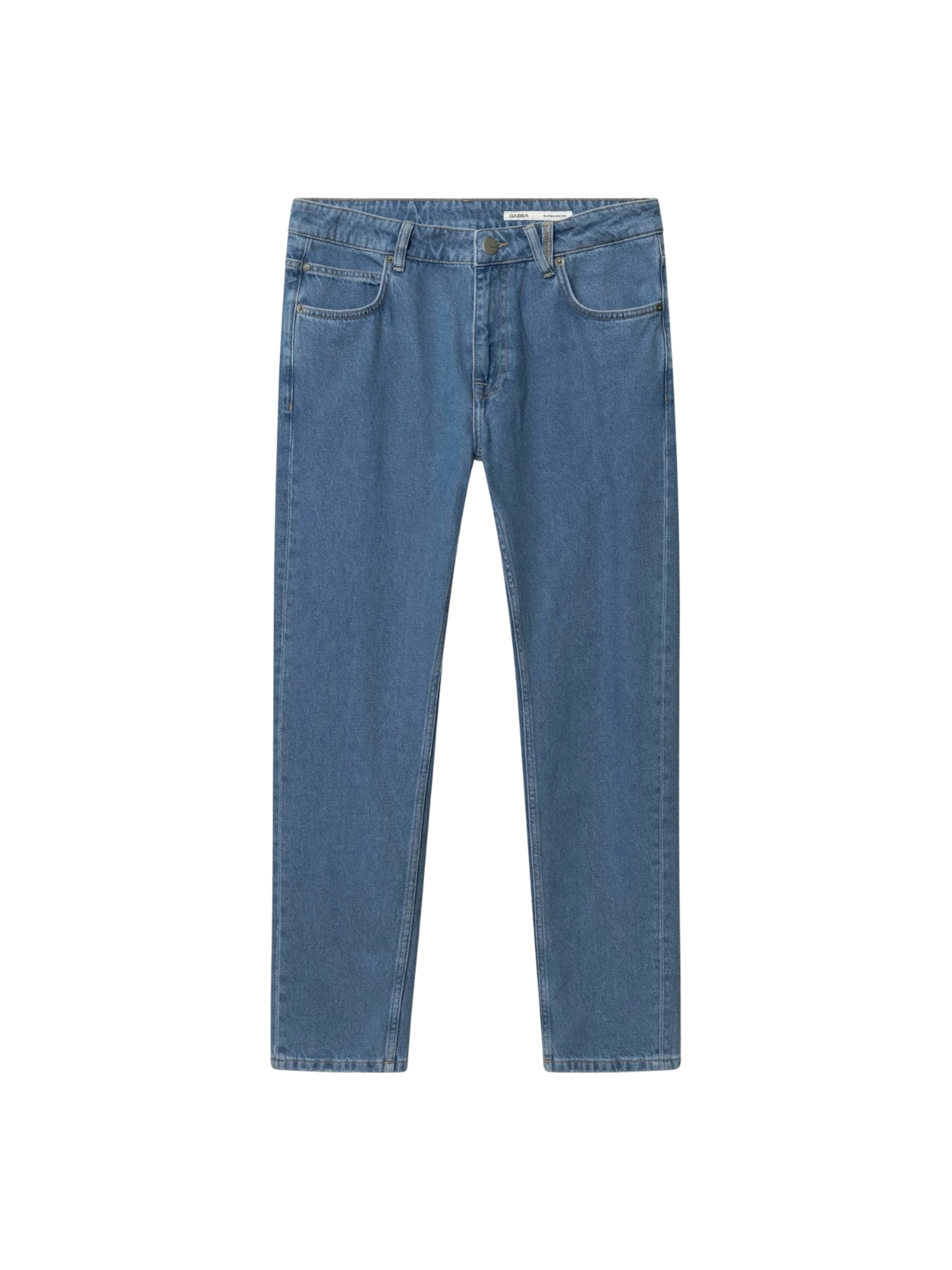 GABBA Normální Džíny ' GABmarc ' – modrá: přední strana
