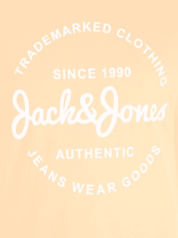 Jack & Jones Plus - Camisa 'FOREST' em laranja