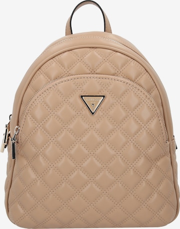 Sac à dos 'Giully II' GUESS en beige : devant