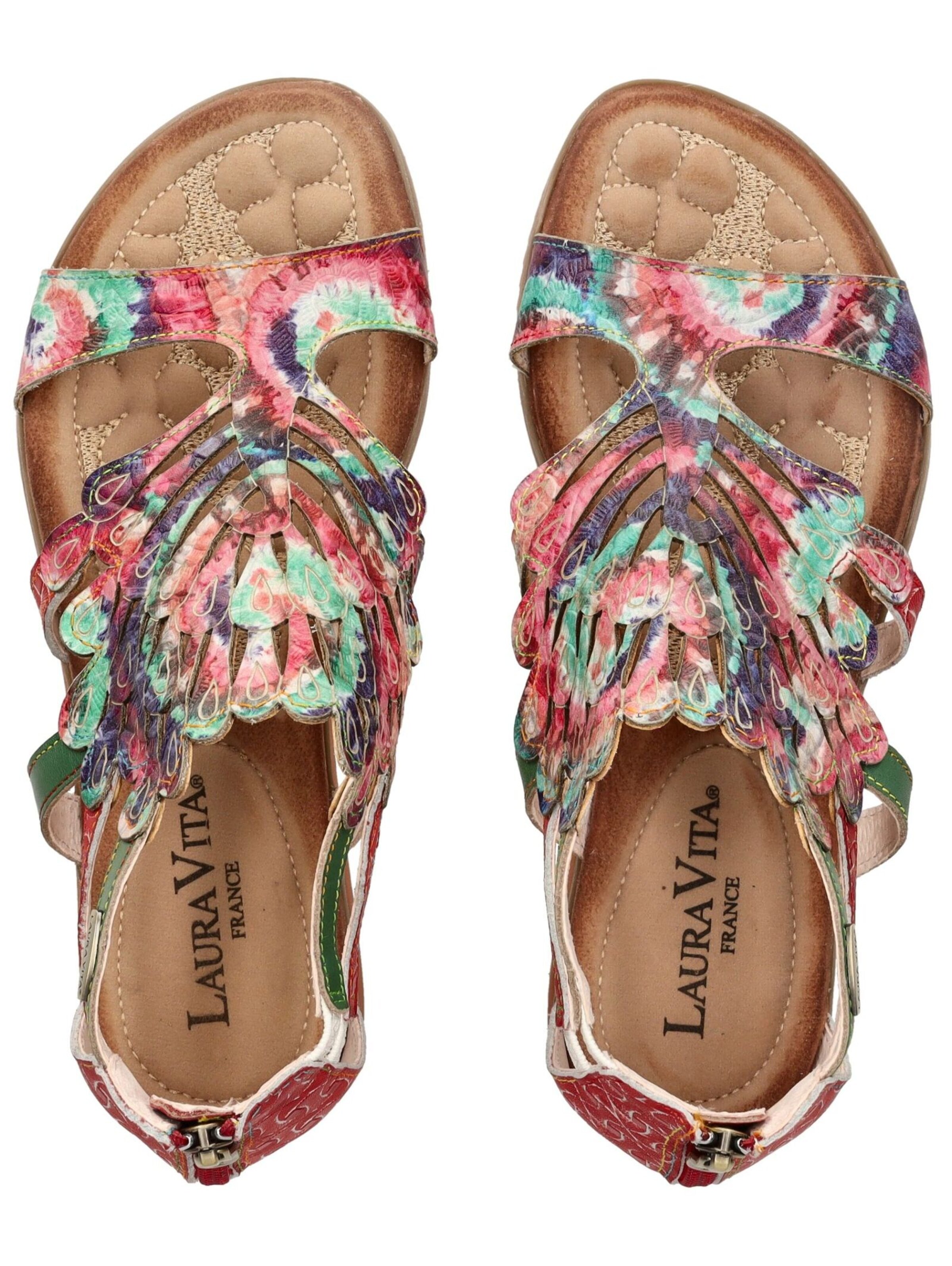 Sandales Laura Vita en rouge