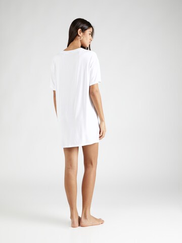 HUGO Red Nightgown 'UNITE' in White