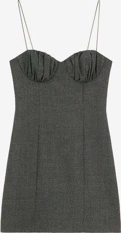 MANGO Dress 'Geranio' in Grey: front