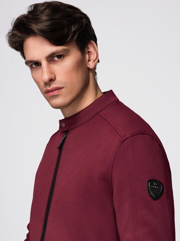 Ombre Tussenjas in Rood